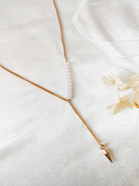 Minimalist Rose Gold Handcrafted Necklace