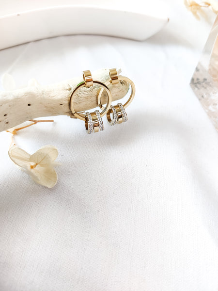 Handcrafted dainty drop earrings