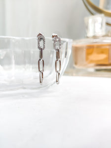 Chain link handcrafted Waterproof earrings