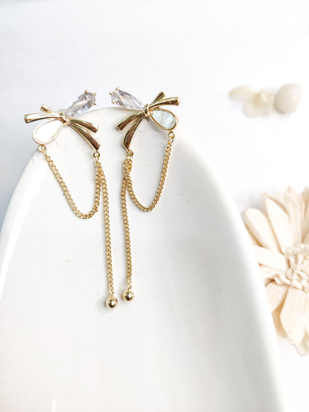 Handcrafted butterfly waterproof earrings