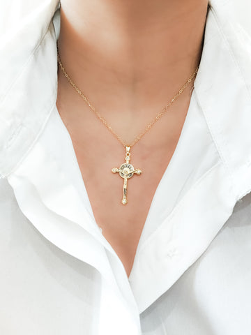 Cross Handcrafted waterproof necklace