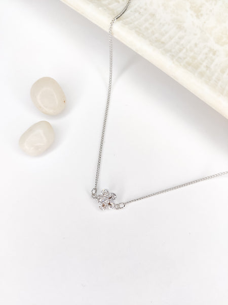 Minimalist handcrafted Waterproof flower anklet and