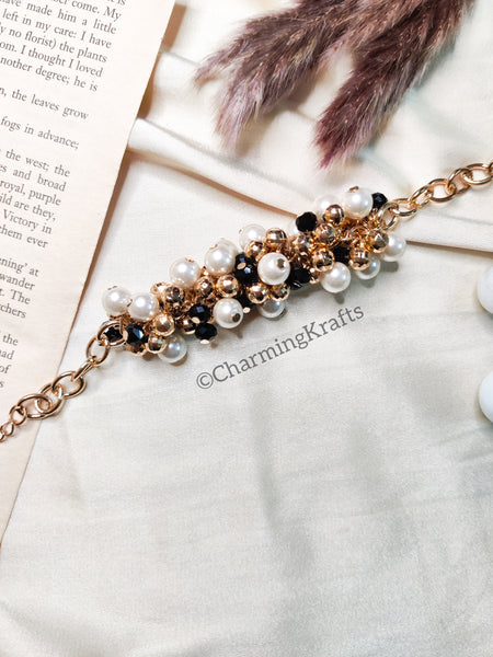 Cluster Beads Handcrafted Bracelet